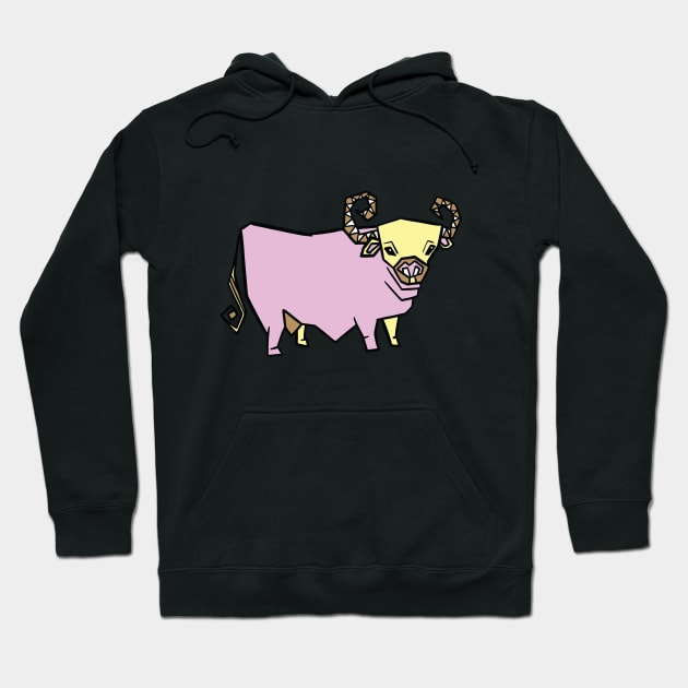 Retro Highland Cow Hoodie by Squeeb Creative